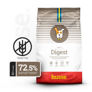Digest sausas maistas šunimis