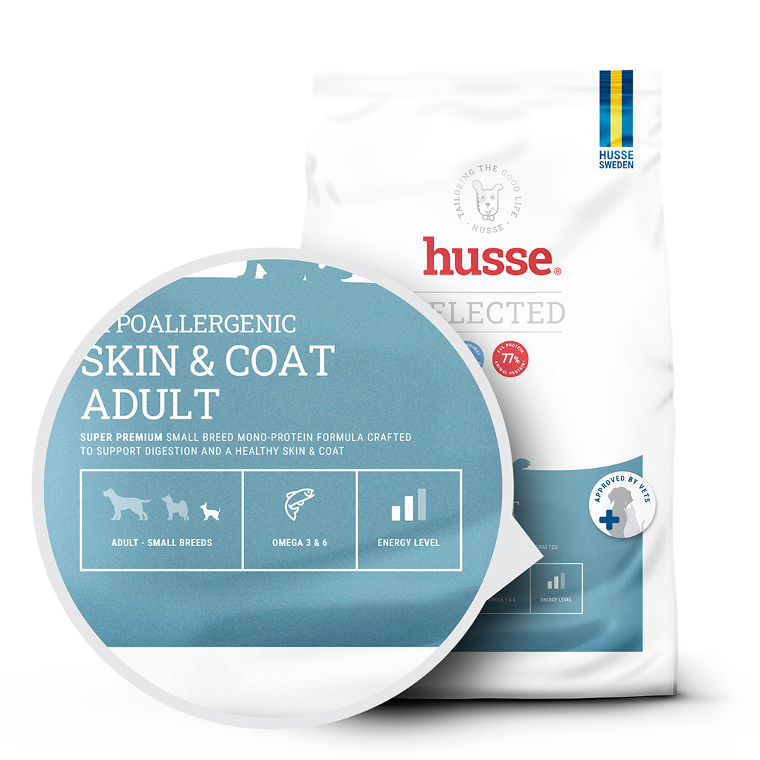 Hypoallergenic Skin & Coat Adult sausas maistas šunims, 2-7kg - Image 2