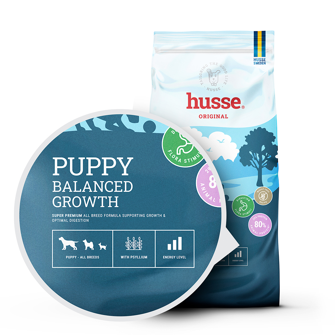 Husse Puppy Balanced Growth sausas maistas šunims - Image 2