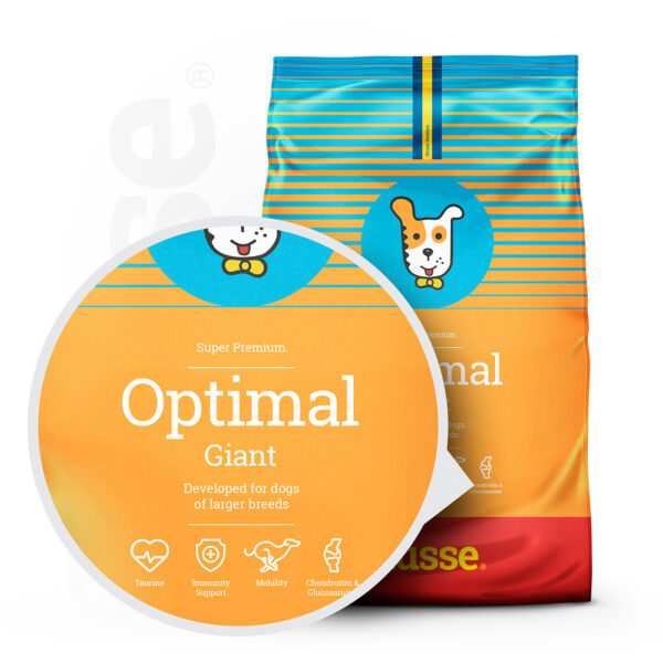 Optimal Giant sausas maistas šunims - Paveikslėlis 2
