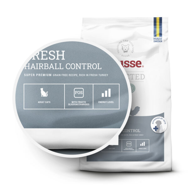 Fresh Hairball Control: sausas kačių maistas 2kg - Paveikslėlis 2