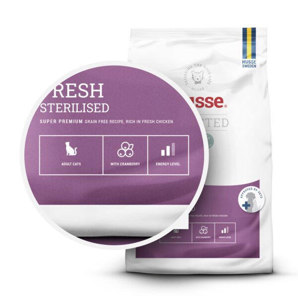 Fresh Sterilised:  sausas maistas katėms 2kg - Paveikslėlis 2