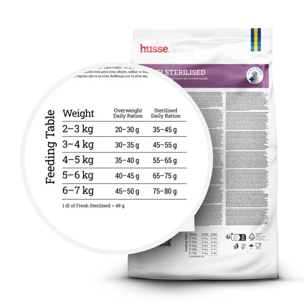 Fresh Sterilised:  sausas maistas katėms 2kg - Paveikslėlis 3
