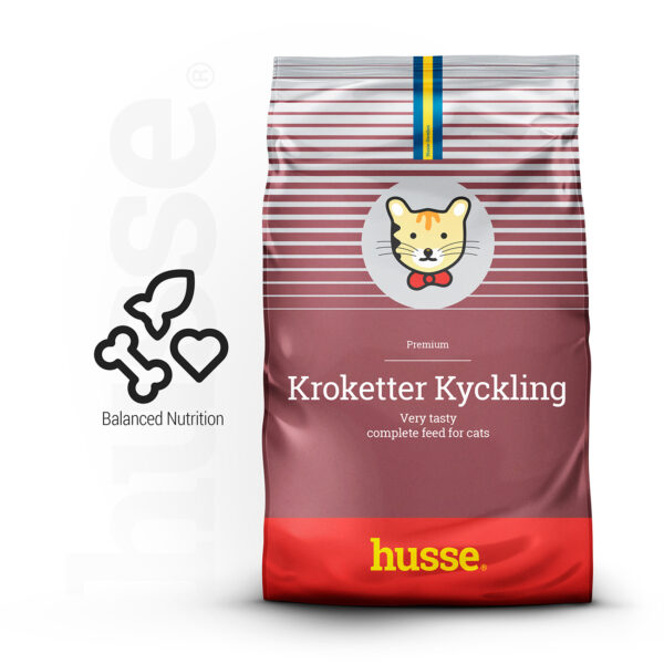 Kroketter Kyckling:  sausas maistas katėms 2-7 kg