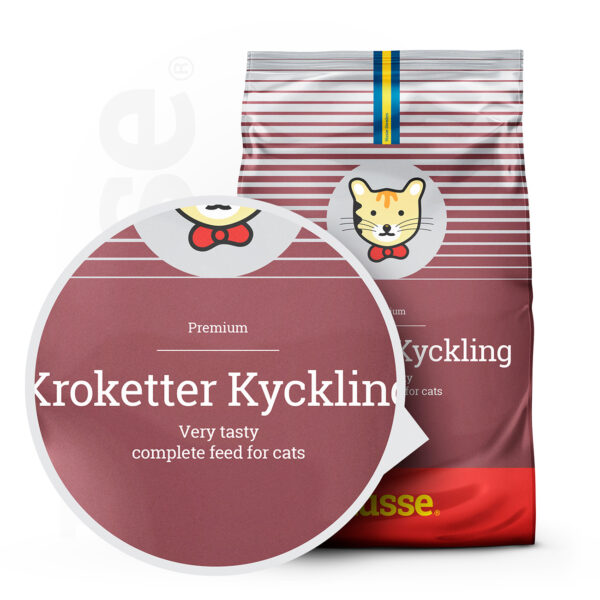 Kroketter Kyckling:  sausas maistas katėms 2-7 kg - Paveikslėlis 2