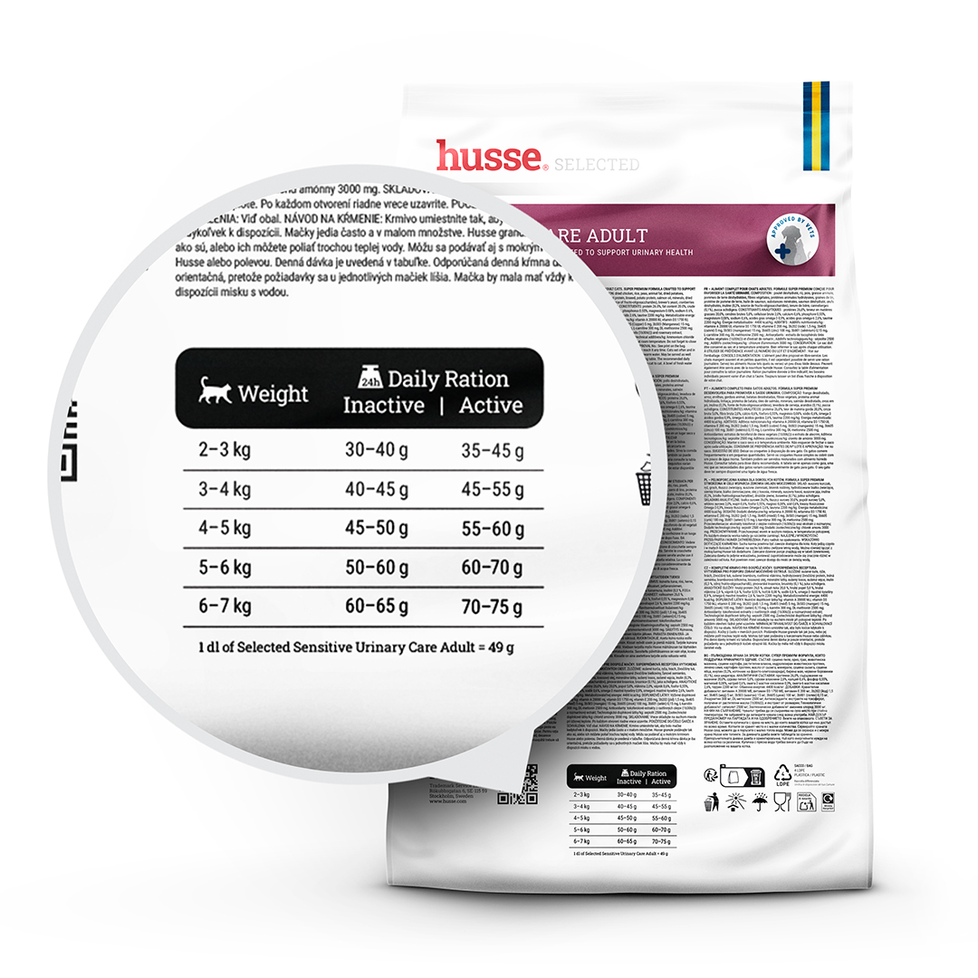 Sensitive Urinary Care Adult sausas maistas katėms 2-7 kg - Image 3