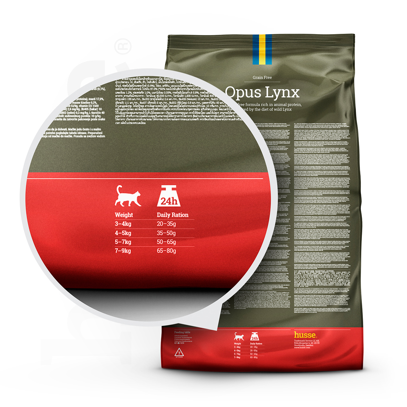 Opus Lynx sausas maistas katėms 2-7 kg - Image 3