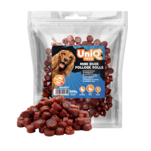 UNIQ PETS skanėstai šunims su antiena 500g