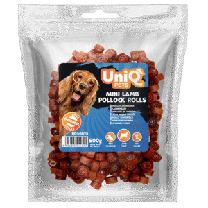 UNIQ PETS skanėstai su ėriena ir menke 500g