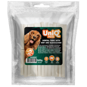 UNIQ PETS šunų skanėstai su jautiena ir gliukozaminu 500 g