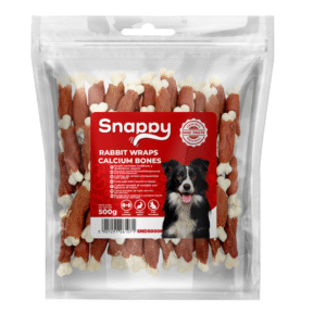 SNAPPY DOG TENDERBITE – triušiena su kramtoma kalcio šerdimi