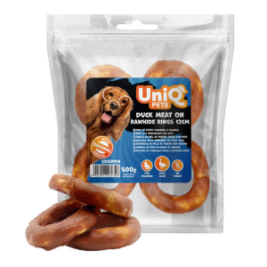 UNIQ PETS antienos skanėstai šunims - žiedai (500 g)
