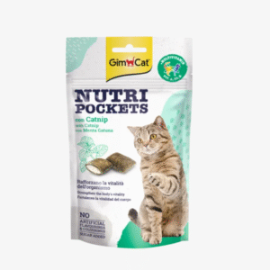 GimCat Nutri Pockets skanėstas katėms su katžole 60g