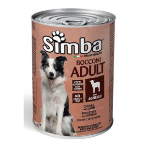 Simba Adult konservai suaugusiems šunims su ėriena 415g