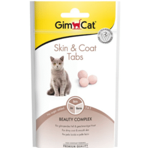 GIMCAT SKIN & COAT TABS skanėstai katėms 40g