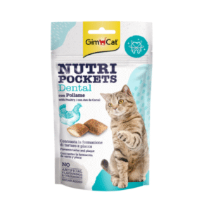 GimCat Nutri Pockets Dental skanėstai katėms 60g