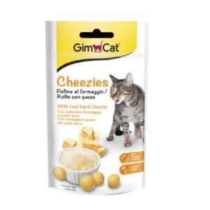 GimCat Cheezies skanėstai katėms su sūriu 50g