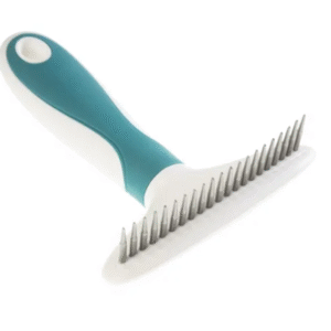 Gimdog Dematting Rake grėblys su stambiais konusiniais dantimis