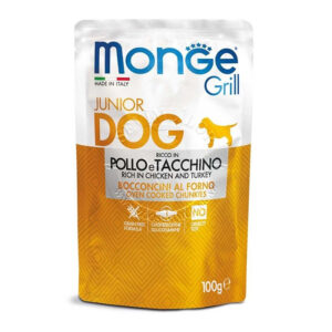 Monge Grill pašaras šunims su vištiena ir kalakutiena 100g