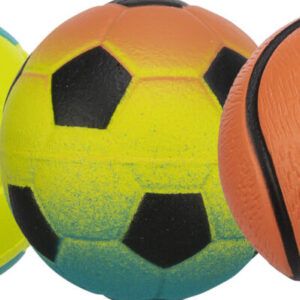 Trixie Neoninis kamuolys, putų guma, 4.5 cm