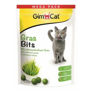 GIMCAT GRASBITS skanėstai katėms su katžole, 425G