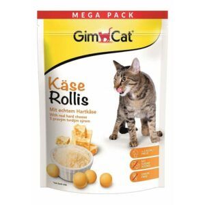 GimCat Cheezies sūrio skanėstai katėms, 425 g