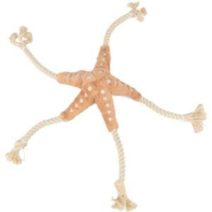 TRIXIE BE NORDIC Jūrų žvaigždė, pliušas/virvė, 32 cm (pak.2)