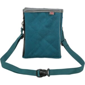 TRIXIE Twin maišelis skanėstams, 15x18x2.5 cm, tams. žalias