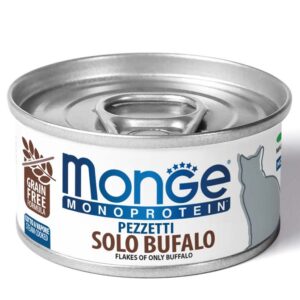 Monge MONOPROTEIN - kačių pašaras su buivolo mėsa 80 g
