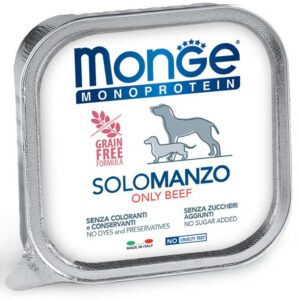 Monge Monoproteico "Solo" - paštetas su jautiena 150g