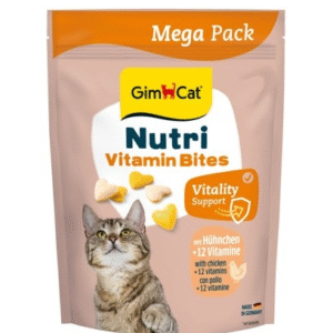 GIMCAT NUTRI VITAMIN BITES CHICKEN (su vitaminais ir vištiena) 425 G