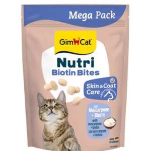 GIMCAT NUTRI BIOTIN BITES MASCARPONE (su biotinu ir maskarpone) 425 G