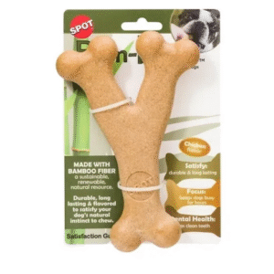 GimDog Bam-Bones bambukinis kaulas (kumpio skonio) 13,3cm