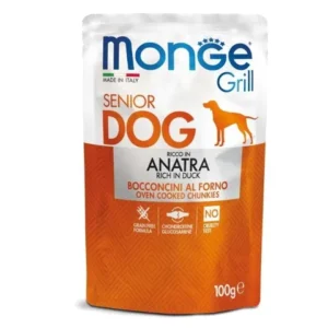 Monge Grill kons. pašaras šunims senjorams su antiena 100g