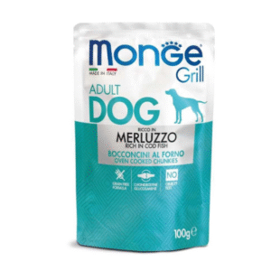 Monge Grill konservuotas pašaras šunims su menke 100g