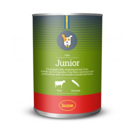 Paštetas šunims Junior: 400 g - Image 2