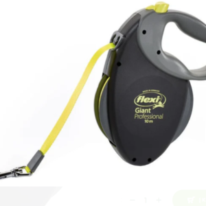Flexi Giant Profesional pavadėlis juodas L 10m iki 50kg