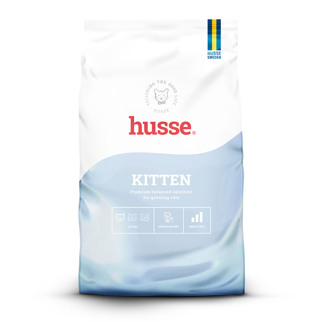 Kitten Husse, sausas maistas kačiukams, 3kg