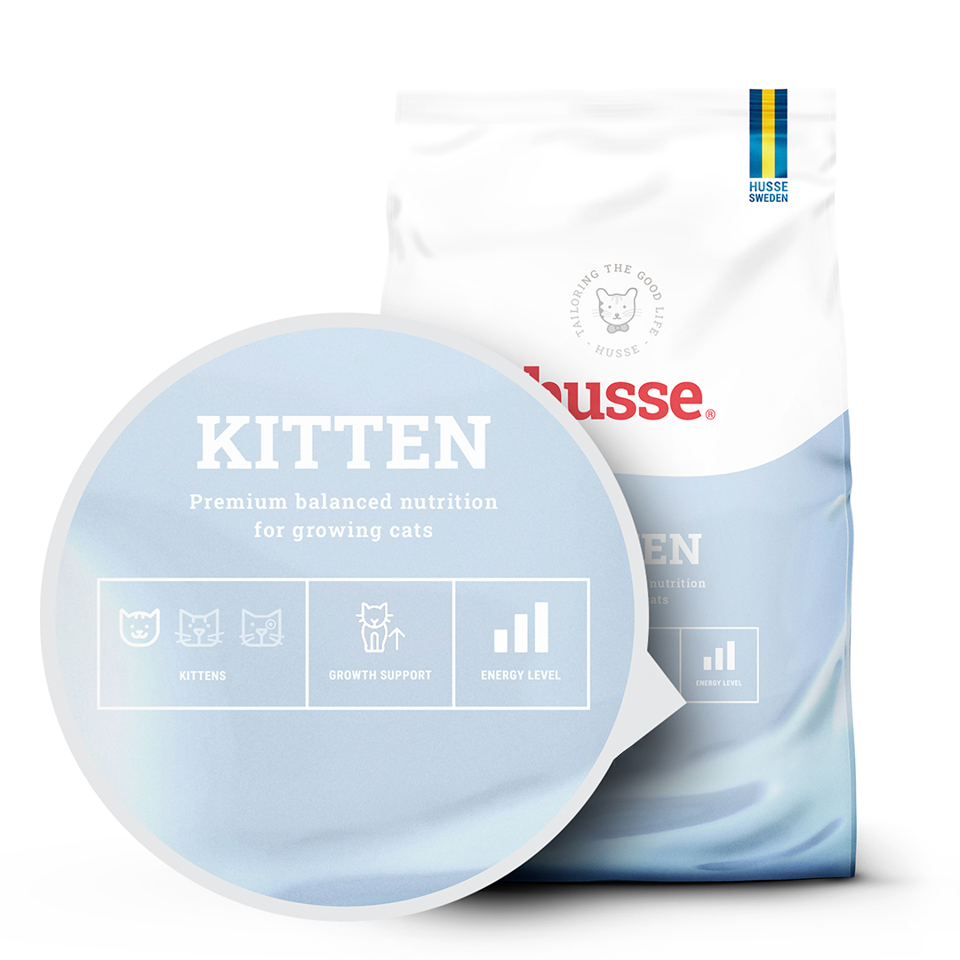Kitten Husse, sausas maistas kačiukams, 3kg - Image 2