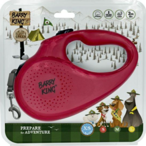 BARRY KING automatinis pavadys su juosta XS 3m iki 12kg