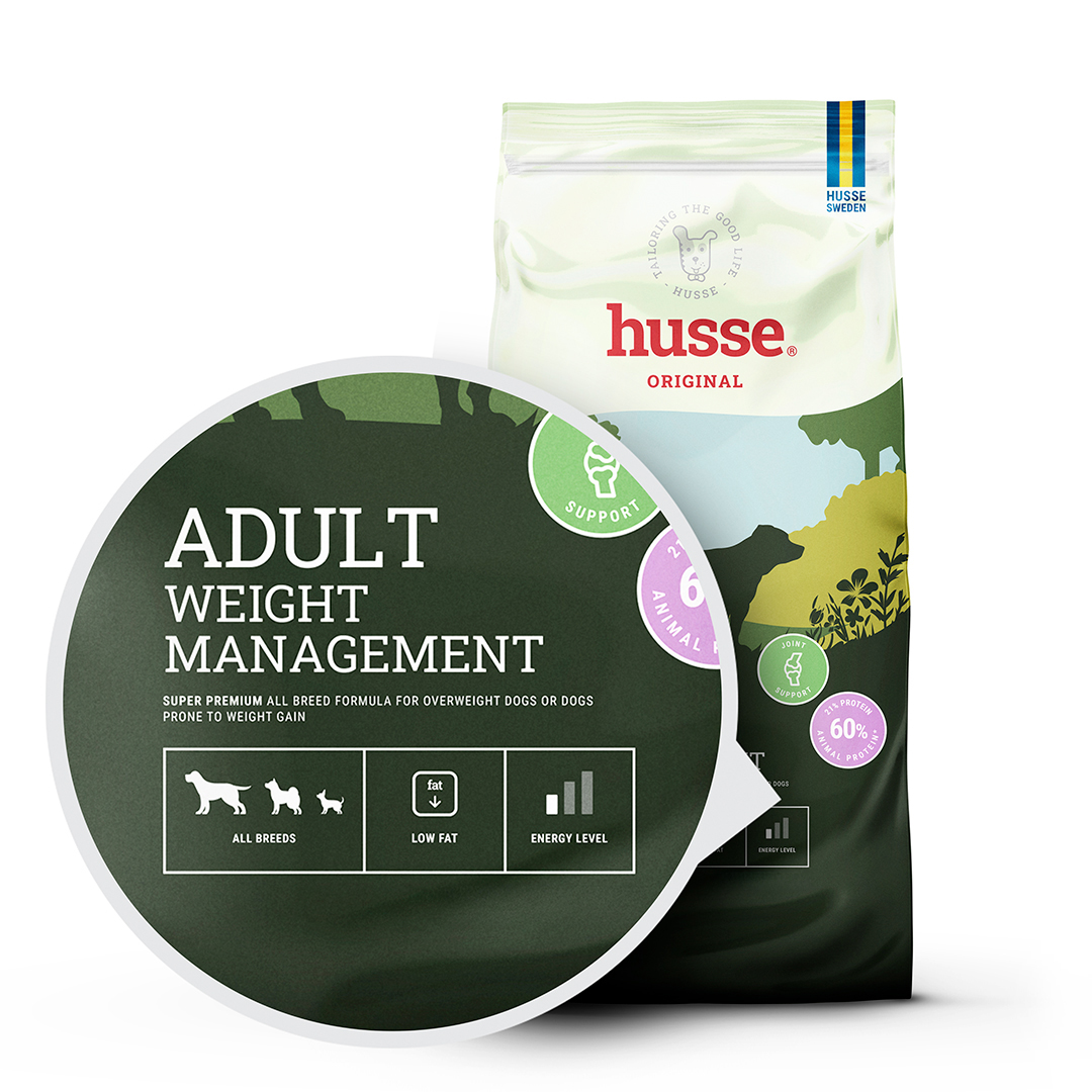 Husse Adult Weight Management sausas pašaras šunims, 7–12 kg - Image 2