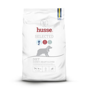 Husse Diet Kidney, Heart & Liver sausas pašaras šunims, 7 kg