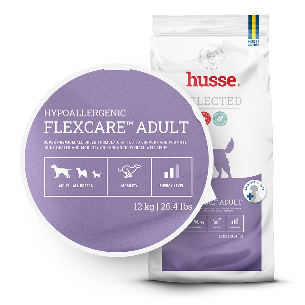 Hypoallergenic Flexcare™ Adult hipoalerginis sausas pašaras šunims, 7-12 kg - Image 2