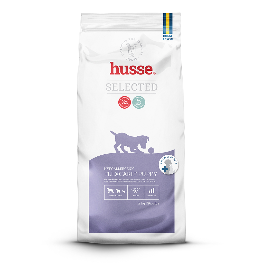 Hypoallergenic Flexcare™ hipoalerginis sausas pašaras šuniukams, 7–12 kg