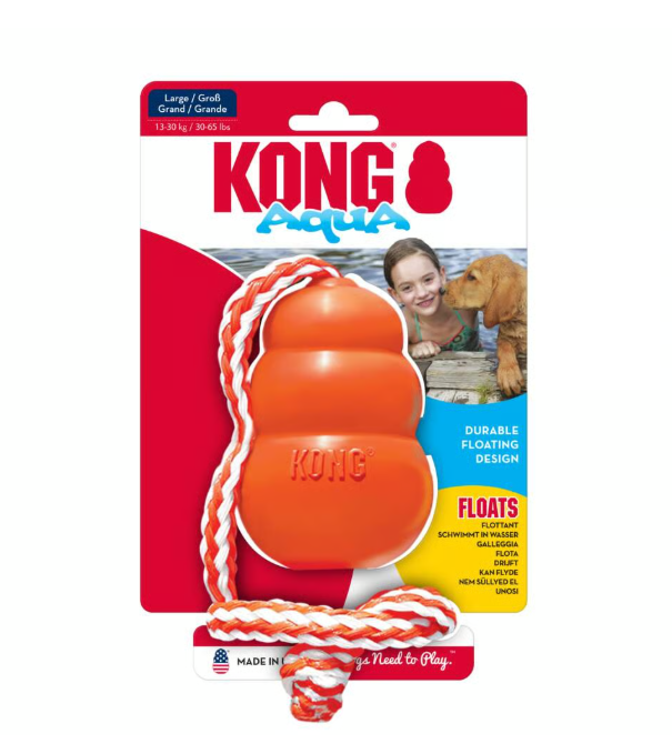 Kong aqua plaukiojantis aportavimo žaislas šunims - Image 2